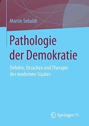 Tapa de Pathologie der Demokratie
