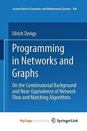 Tapa de Programming in Networks and Graphs