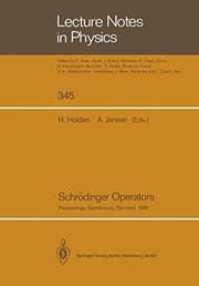 Tapa de Schrödinger Operators
