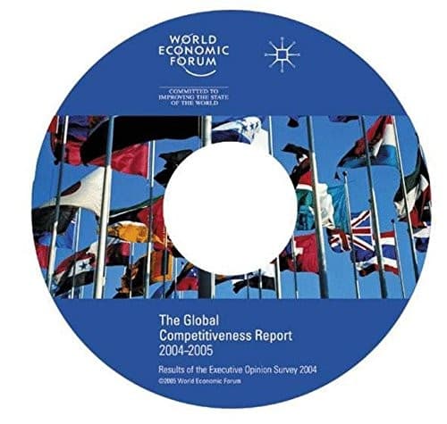 Tapa de The Global Competitiveness Report 2004-2005 CD-Rom