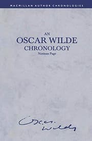 Tapa de An Oscar Wilde Chronology