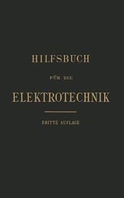 Tapa de Hilfsbuch für die Elektrotechnik