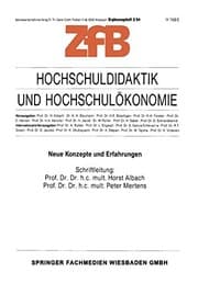 Tapa de Hochschuldidaktik und Hochschulökonomie
