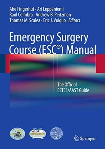Tapa de Emergency Surgery Course  Manual