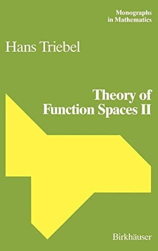 Tapa de Theory of Function Spaces II