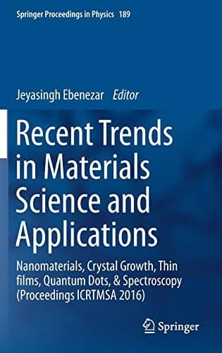 Tapa de Recent Trends in Materials Science and Applications