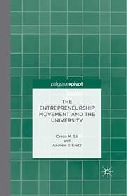 Tapa de The Entrepreneurship Movement and the University