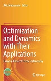 Tapa de Optimization and Dynamics with Their Applications