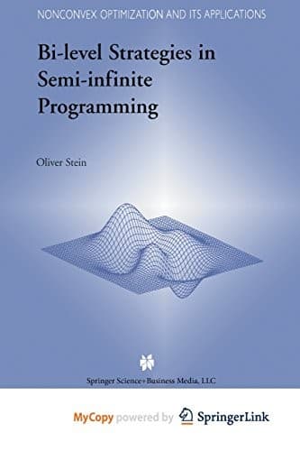 Tapa de Bi-Level Strategies in Semi-Infinite Programming