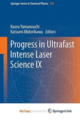 Tapa de Progress in Ultrafast Intense Laser Science