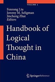 Tapa de Handbook of Logical Thought in China