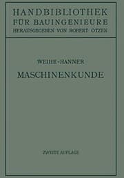 Tapa de Maschinenkunde