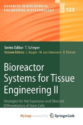 Tapa de Bioreactor Systems for Tissue Engineering II