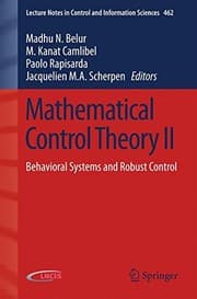 Tapa de Mathematical Control Theory II