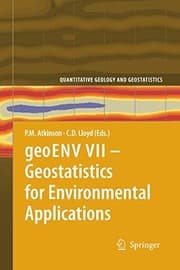Tapa de geoENV VII – Geostatistics for Environmental Applications