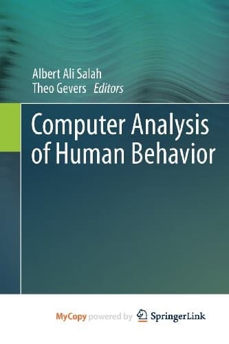 Tapa de Computer Analysis of Human Behavior