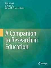 Tapa de A Companion to Research in Education