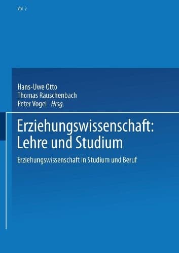 Tapa de Erziehungswissenschaft
