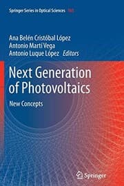 Tapa de Next Generation of Photovoltaics
