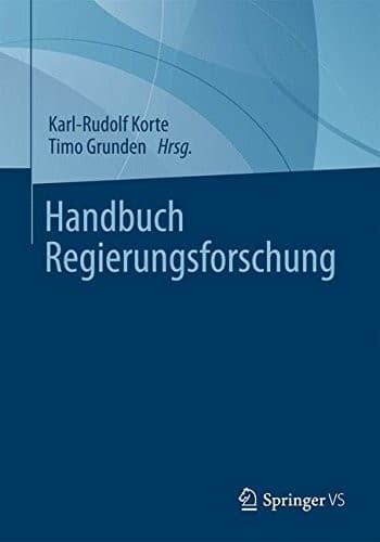 Tapa de Handbuch Regierungsforschung