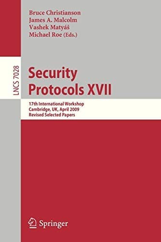 Tapa de Security Protocols XVII