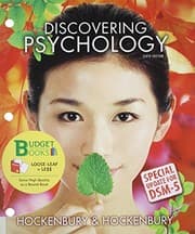 Tapa de Loose-leaf Version for Discovering Psychology with DSM5 Update