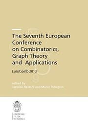 Tapa de The Seventh European Conference on Combinatorics, Graph Theory and  Applications