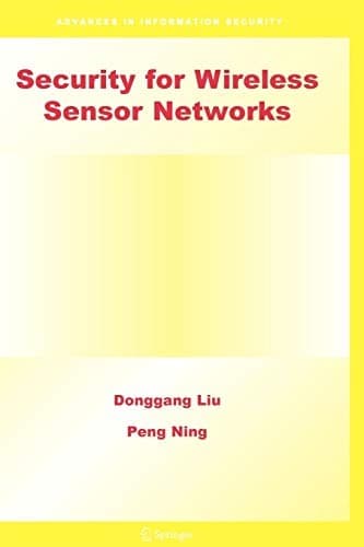 Tapa de Security for Wireless Sensor Networks