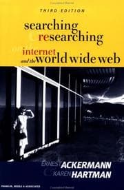 Tapa de Searching and researching on the Internet and the World Wide Web