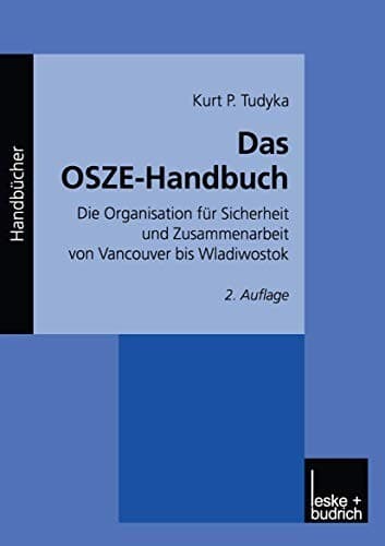 Tapa de Das OSZE-Handbuch