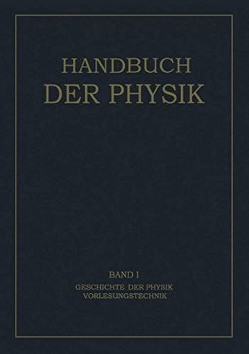 Tapa de Handbuch der Physik