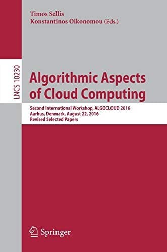 Tapa de Algorithmic Aspects of Cloud Computing