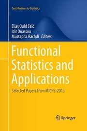 Tapa de Functional Statistics and Applications
