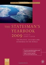 Tapa de The Statesman's Yearbook 2009