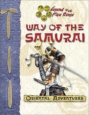 Tapa de Way of the Samurai (Legend of the Five Rings: Oriental Adventures)
