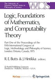 Tapa de Logic, Foundations of Mathematics, and Computability Theory