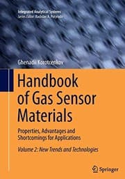 Tapa de Handbook of Gas Sensor Materials : Properties, Advantages and Shortcomings for Applications Volume 2