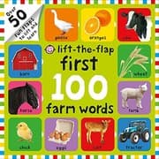 Tapa de First 100 Lift The Flap Farm Words