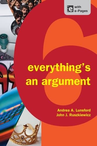 Tapa de Everything's an Argument