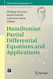 Tapa de Hamiltonian Partial Differential Equations and Applications