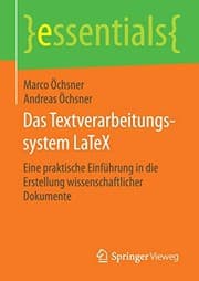 Tapa de Das Textverarbeitungssystem LaTeX