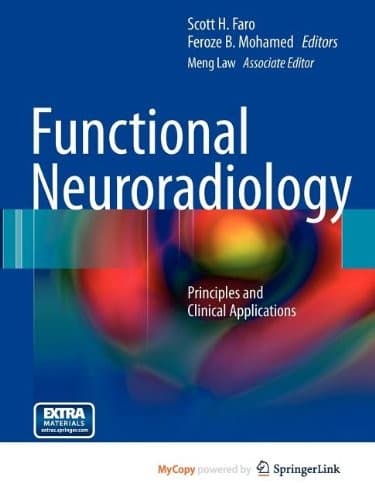 Tapa de Functional Neuroradiology