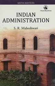 Tapa de Indian Administration  [Paperback] [Jan 01, 2005] S. R. MAHESHWARI