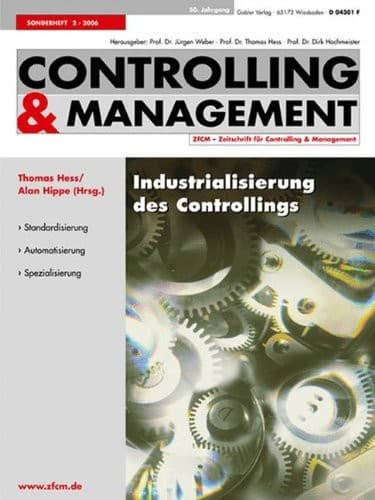 Tapa de Industrialisierung des Controlling