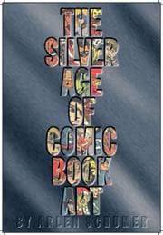 Tapa de The silver age of comic book art
