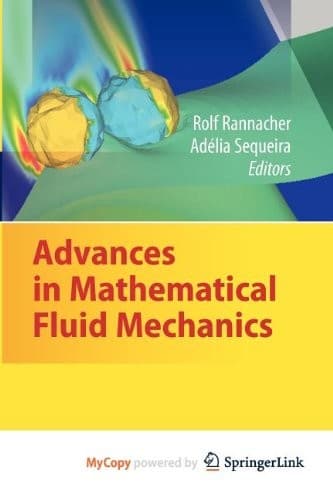 Tapa de Advances in Mathematical Fluid Mechanics