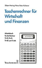 Tapa de Taschenrechner für Wirtschaft und Finanzen