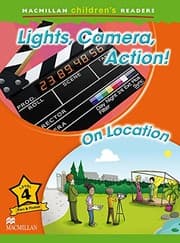 Tapa de Macmillan Childrens Readers - Lights Camera Action - Level 4