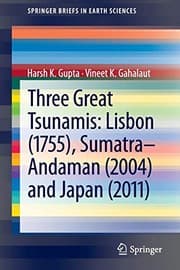 Tapa de Three Great Tsunamis : Lisbon , Sumatra-Andaman  and Japan
