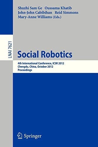 Tapa de Social Robotics